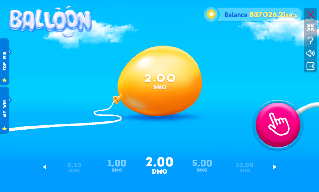 Balloon Gioco SmartSoft.